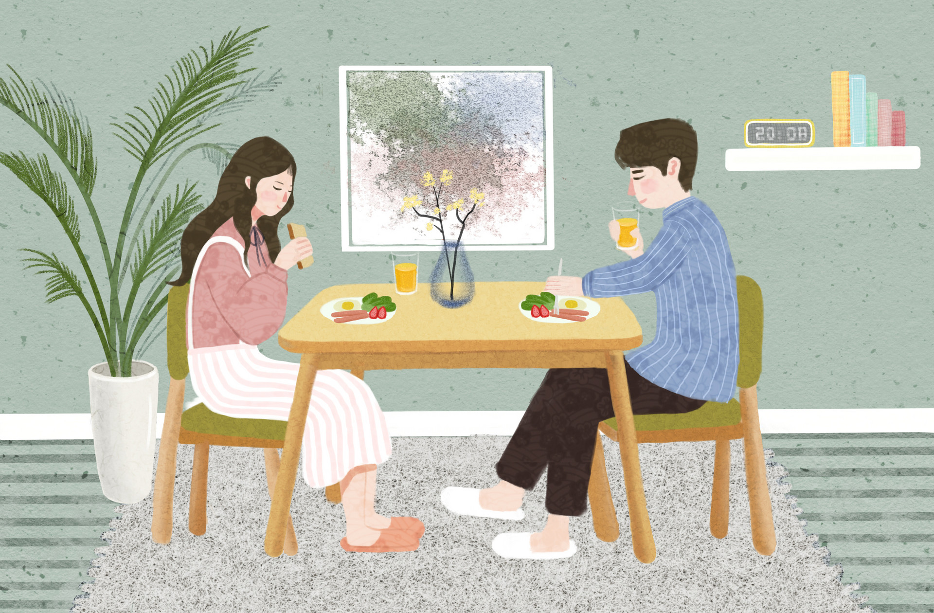 摄图网_400104068_banner_一起吃早餐的情侣（企业商用）.jpg